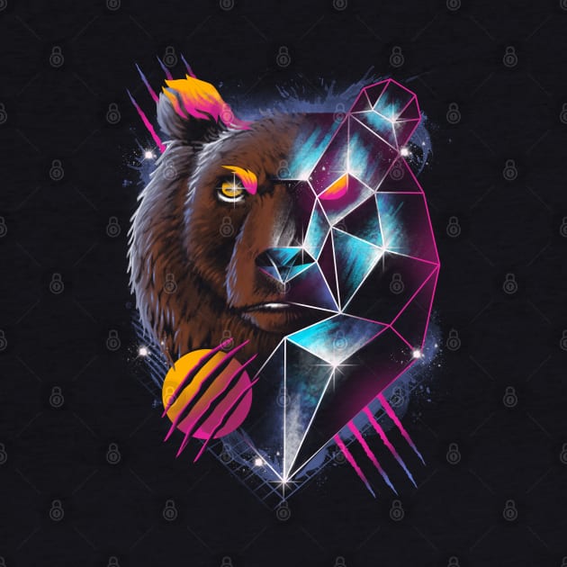 Rad Bear by Vincent Trinidad Art